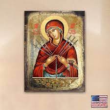Virgin Mary Icon Virgin Mary Of The