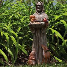 St Francis And Friends Garden Statue