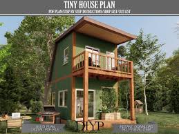 2 Bedroom Tiny House Architectural Plan