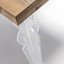 Maugenio Fixed Table With Plexiglass