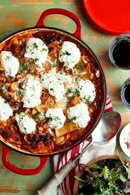 Weeknight Skillet Lasagna With Kale And