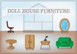 Free Doll House Furniture Vector 112087