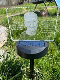 Lighted Stake Cemetery Garden Stake