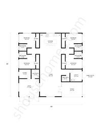 Fantastic 4 Bedroom Shouse Floor Plans