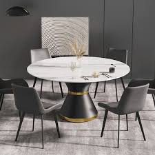 Round Sintered Stone Dining Table