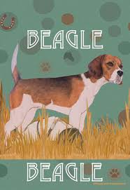 Beagle Garden Flag 12 5 X 18 In