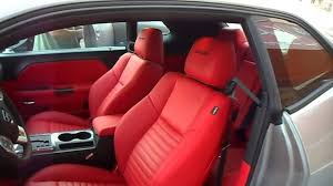 Red Interior Dodge Challenger Custom