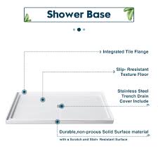 Elegant 32x60 Single Threshold Shower