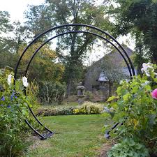 Moon Gate Arch Garden With Mystical