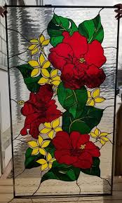 Stained Glass Hanging Panel