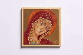 Virgin Mary Greek Byzantine Orthodox