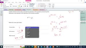 Following Exponential Equation