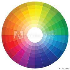 Colorful 24 Color Wheel Icon