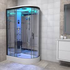 Premium Shower Cabin 1200x800mm Black