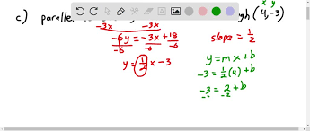 Solved Consider The Line 3x 2y 6