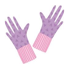 Gardening Gloves Icon Isolated Design