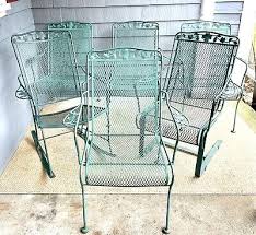 Vintage Wrought Iron Patio Furniture