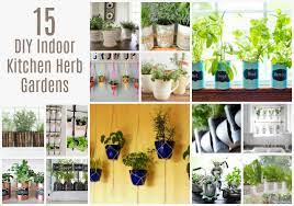 15 Diy Indoor Kitchen Herb Gardens