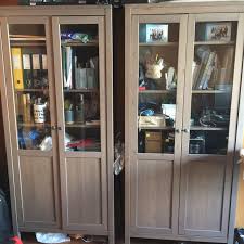 Ikea Hemnes Standing Cabinet With Glass