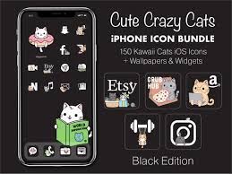 Cute Ios App Icons 150 Kawaii Cats Icon