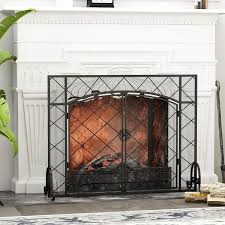 Spark Guard Fireplace Screen