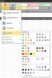 Dashboard Icons In Excel