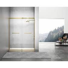 Frameless Sliding Shower Door In