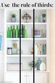 How To Decorate Bookshelves Green