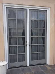 Double Retractable Screen Doors