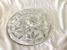 Round Glass Platter Round Serving Plate