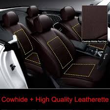 Genuine Leather Car Seat Cover For