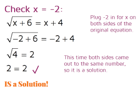 Solving Radical Equations Kate S Math
