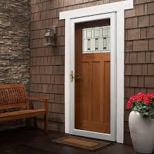 Aluminum Storm Door With Brass Hardware