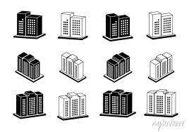 Icon Company Vector Set Modern 3d