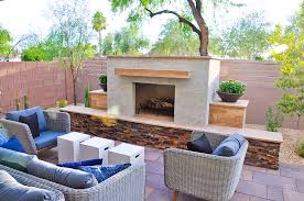 Outdoor Fireplace Ideas For Arizona Homes