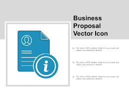 Business Proposal Vector Icon Ppt