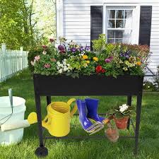 Haoan Planting Box With Shelf Wheels