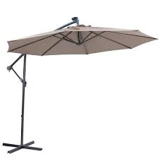 Afoxsos 10 Ft Metal Outdoor Umbrella