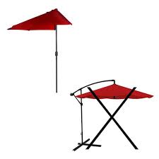 Half Moon Patio Umbrella Base