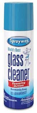 Sprayway Glass Cleaner 6 Cans