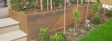 Corten Steel Retaining Walls Kitsets