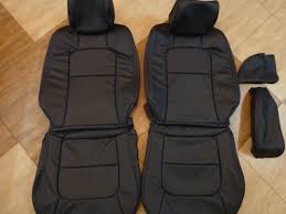 Genuine Leather Front Seat Covers
