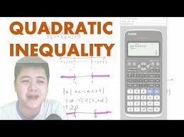 Math Solving Quadratic Inequality