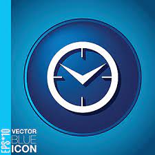 Clock Object Urgency Shadow Vector