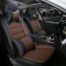 Luxury Leather Front Car Seat Cover Fit
