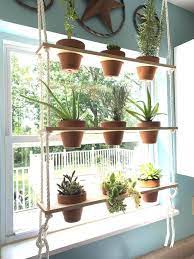 Hanging Plant Shelves Window Plant