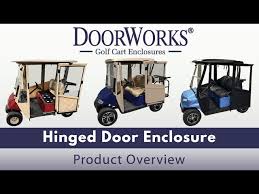 Learn More About Our Golf Cart Hinged