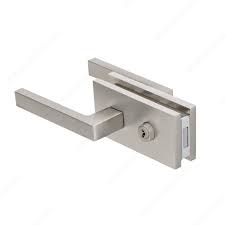 M Lock Glass Door Lock Set With Handles