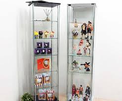 Vertical Glass Display Cabinet 161 Cm