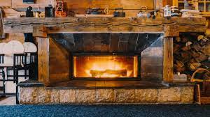 Gas Fireplace On